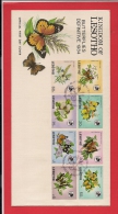 LESOTHO, 1984, Mint , FDC, Definitives , Butterflies, 1 Envelope Higher Values Only 442=457 F3400 - Lesotho (1966-...)