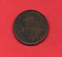 SOUTH AFRICA, 1935, Circulated Coin, 1/2 Penny, George VI, Km 13.3, C1392 - Sudáfrica