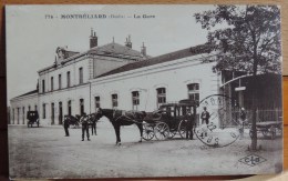 Cpa Dpt 25 - N°776 - Montbéliard ( Doubs )- La Gare - 1922 - Montbéliard