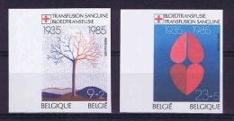 Belgium, Ongetand, Non Perforated OPB 2161-62 Not Used (*) 1985 - Other & Unclassified