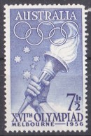 Australia 1956 Melbourne Olympiad 71/2d MNH - - Mint Stamps