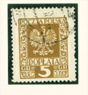 POLAND  -  1930  Postage Due Issue  Used As Scan - Impuestos