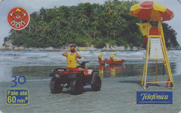 Télécarte Brésil - POMPIERS / Sauvetag En Mer - FIRE BRIGADE FIREMEN Brazil Phonecard - FEUERWEHR - BOMBEIROS - 53 - Pompieri