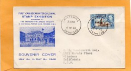 Trinidad 1948 Cover Mailed To USA - Trinidad & Tobago (...-1961)