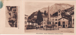 BELLINZONA   /   Piazza Indipendenza E Chiesa S. Rocco  ( Piccola  Miniatura Staccabile)  _ Ediz. Fratelli Casagrande - Agra