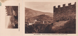 BELLINZONA   /  Castelli Di Svitto E Unterwalden  ( Piccola  Miniatura Staccabile)  _ Ediz. Fratelli Casagrande - Agra