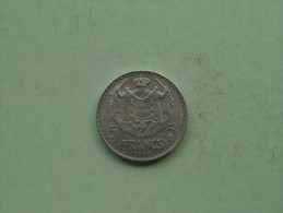 1945 - 5 FRANC - KM 122 ( UNCLEANED COIN - For Grade, Please See Photo ) ! - 1922-1949 Louis II