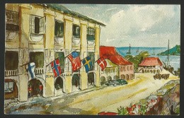 CHRISTIANSTED Virgin Island USA Post Office THE COPENHAGEN Saint Croix 1965 - Isole Vergini Americane