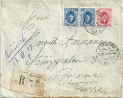 R Brief  Alexandria - Bern            1923 - Briefe U. Dokumente