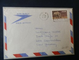 41/867  LETTRE   SWA - Rhinocéros