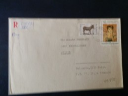 41/872    LETTRE BULGARIE - Donkeys