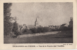 BF10491 Ingrandes Sur Vienne Vue De La Prairie Des 7 Fu  France Front/back Image - Ingrandes