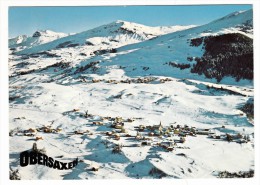 Suisse - Obersaxen (Graubünden) Meierhof Und Mianiga Gegen Den Piz Mundaun, Hitzegga Und Stai - Mundaun