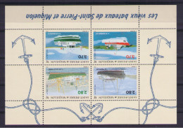 Saint Pierre And Miquelon 1994 Ships MNH - Blocs-feuillets