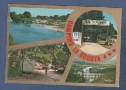 30 GARD - CP REMOULINS - CAMPING LA SOUSTA DU PONT DU GARD - EDITIONS S.E.P.T. NICE 54/65 - Remoulins