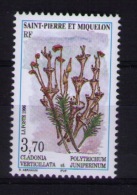 Saint Pierre And Miquelon 1996 Flora, MEDICINAL PLANTS MNH - Plantas Medicinales