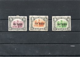 PORTUGAL NYASSA     3Timbres   1903  Y&T: 40 à 42   (neufs Avec Charnière ) - Nyassaland