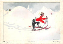 ¤¤  -   Illustrateur  " SAMIVEL "  - Sport D´Hiver , Ski      -  ¤¤ - Samivel