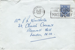 Irlande - Lettre De 1959 - Oblitération Droighead - Briefe U. Dokumente