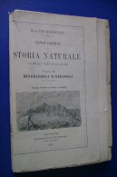 PFV/33 Mantovani TRATTATO ELEM.DI STORIA NATURALE MINERALOGIA E GEOLOGIA Giusti Ed.1910 - Matemáticas Y Física