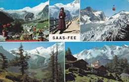 SUISSE,SCHWEIZ,SVIZZERA,SWITZERLAND,HELVETIA,SWISS ,VALAIS,PISTE MULTIERE,SAAS FEE En 1960,viege,pres Saas Grund - Saas-Grund