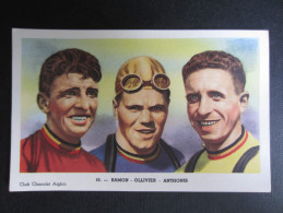 CHROMO L'AIGLON (M1404) CYCLISME (2 Vues) 10. RAMON - OLLIVIER - ANTHONIS - Aiglon