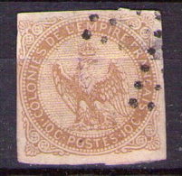 COLONIES GENERALES  N° 3 Obl - Aquila Imperiale