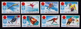 MANAMA 1972 - OLYMPICS SAPPORO '72 - 8 STAMPS - Manama