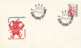 Czechoslovakia / First Day Cover (1981/13), Chrudim - Theme: Puppet Chrudim, 30th Anniversary - Puppets