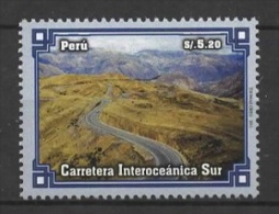 Peru (2011) Yv. 1888  /  Route - Road - Carretera Interoceanica Sur - Perù