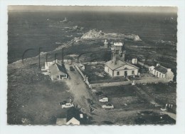 Plogoff (29) : Vue Générale Aérienne Sur Le Phare Sémaphore Et Le Restaurant "Le Vieux Breton"  En 1963  GF. - Plogoff