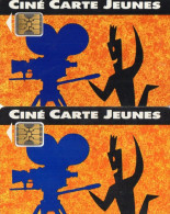 CINECARTES  PATHE CINEMA  Cine Carte Jeunes  SC4on/SC5on  (lot De 2) ***** - Movie Cards