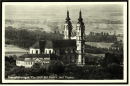 Staffelstein  -  Vierzehnheiligen  -  Fernblick Auf Kirche Und Kloster  -  Ansichtskarte Ca.1930    (3170) - Staffelstein