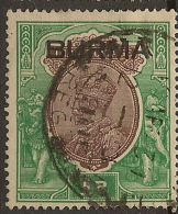 BURMA 1937 1r KGV SG 13 U #BC163 - Birma (...-1947)