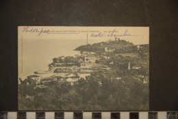 Saint Jean Cap Ferrat Et Saint Hospice - Vue Générale - CPA 1911 - Saint-Jean-Cap-Ferrat