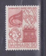 Denmark Mi 587 - Danish Broadcasting - Radio * * - Unused Stamps