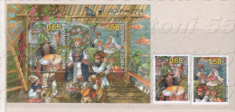 BULGARIE / Bulgaria 2014 Europa- Folk Musical Instruments  2v.+S/S-MNH - 2014