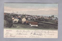 ZH MÄNNEDORF 1906.VII.3. Uetikon Totalansicht Foto Güggenheim - Männedorf