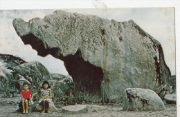 P3864 Natural Rock Formation Aruba Neth Ant  Front/back Image - Aruba