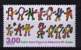 Saint Pierre And Miquelon 2000 The Year 2000 MNH - Nuevos