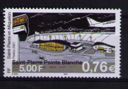 Saint Pierre And Miquelon 2001 Blanche Airport MNH - Nuevos