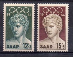 SARRE N° 353 Et 354 Neufs Sans Charnieres - Unused Stamps
