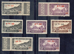 SENEGAL  N°189 à 195 Neufs Sans Charnieres (dents Un Peu Courtes Sur Le 193) - Unused Stamps