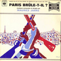 EP 45 RPM (7")  B-O-F  Maurice Jarre  "  Paris Brûle-t-il ?  " - Filmmuziek