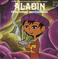 EP 45 RPM (7")  B-O-F  Armand Migiani  "  Aladin Et La Lampe Merveilleuse  " - Filmmusik