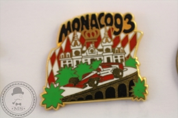 F1 Grand Prix Monaco 93 Pin Badge - #PLS - F1