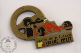 Rare F1 Escole De Pilotage Pierre Petit -Boussemart  Pin Badge - #PLS - F1