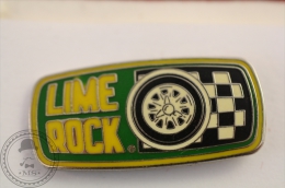 Rallye Lime Rock Pin Badge   - #PLS - Rally