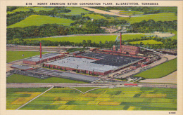 Tennessee Elizabethton Aerial View North American Rayon Corporation - Andere & Zonder Classificatie