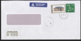 NORWAY Postal History Brief Envelope Air Mail NO 022 Architecture - Briefe U. Dokumente